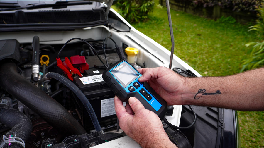 vehicle battery test